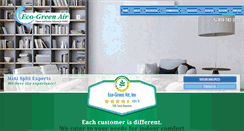 Desktop Screenshot of egreenair.com